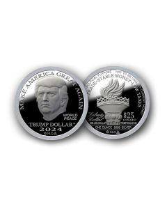 2024 Silver Trump Dollar