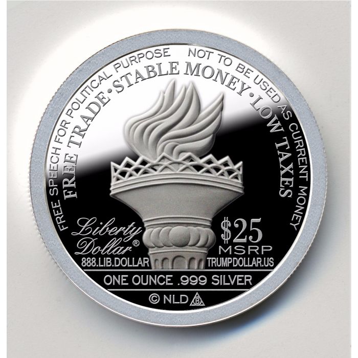 Trump Dollar 2017 Silver MAGA Trump Dollar (10 Day Ship Time